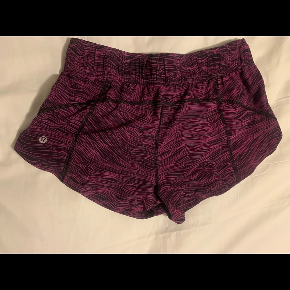 Lululemon reversible double time shorts nwot
